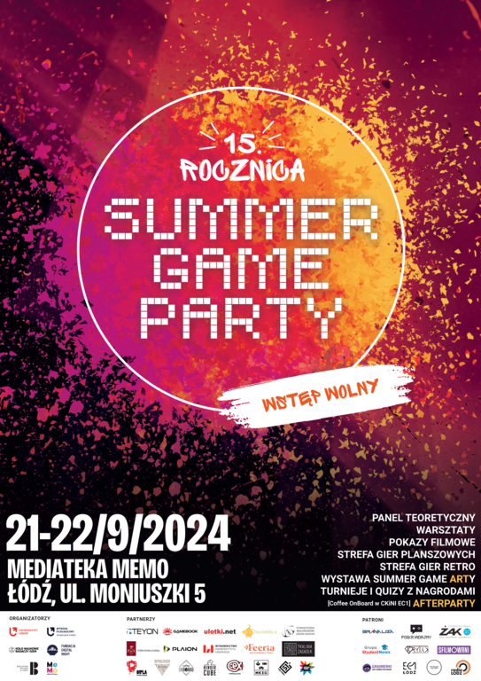 poster of the Summer Game Party 2024