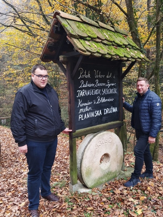 Prof. dr hab. Marcin Wójcik during his stay in Croatia