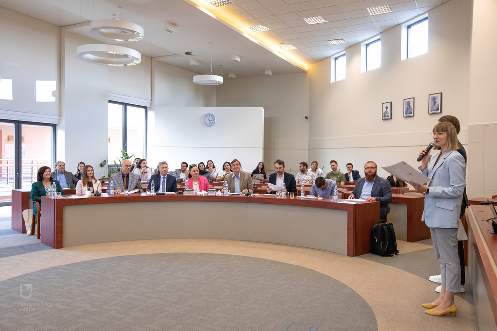 Participants in the Doctoral Day - a general view of the hall