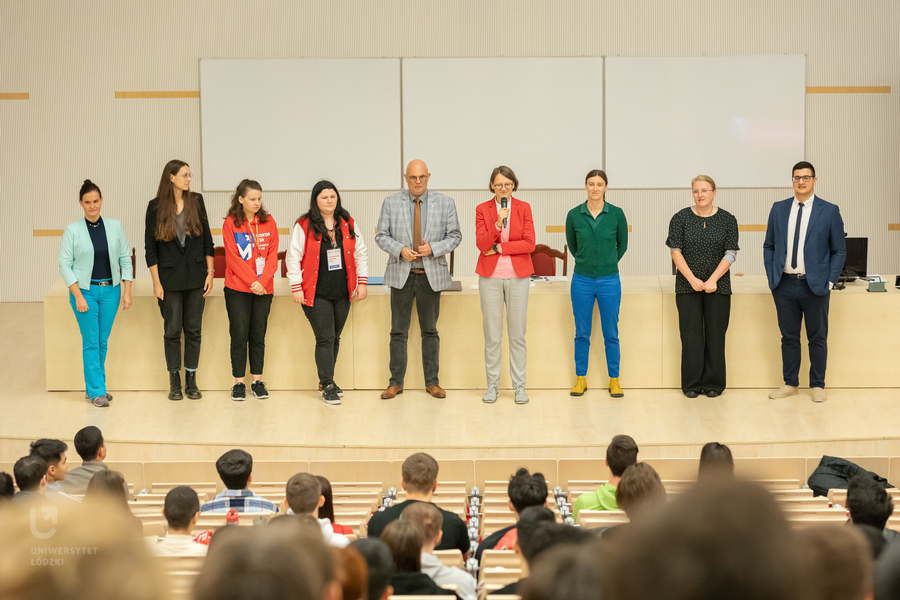 Meeting of the international students with the authorities of the University of Lodz