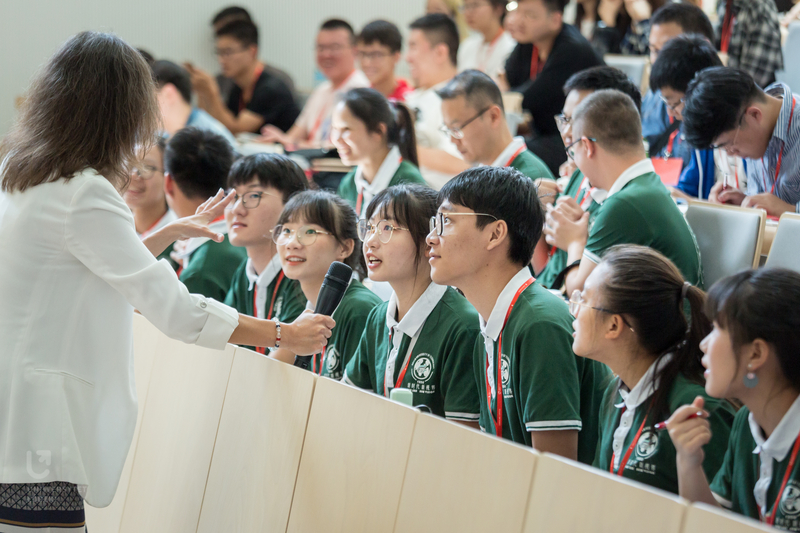 Studenci z Chin podczas szkoły letniej/Students from China during the summer school