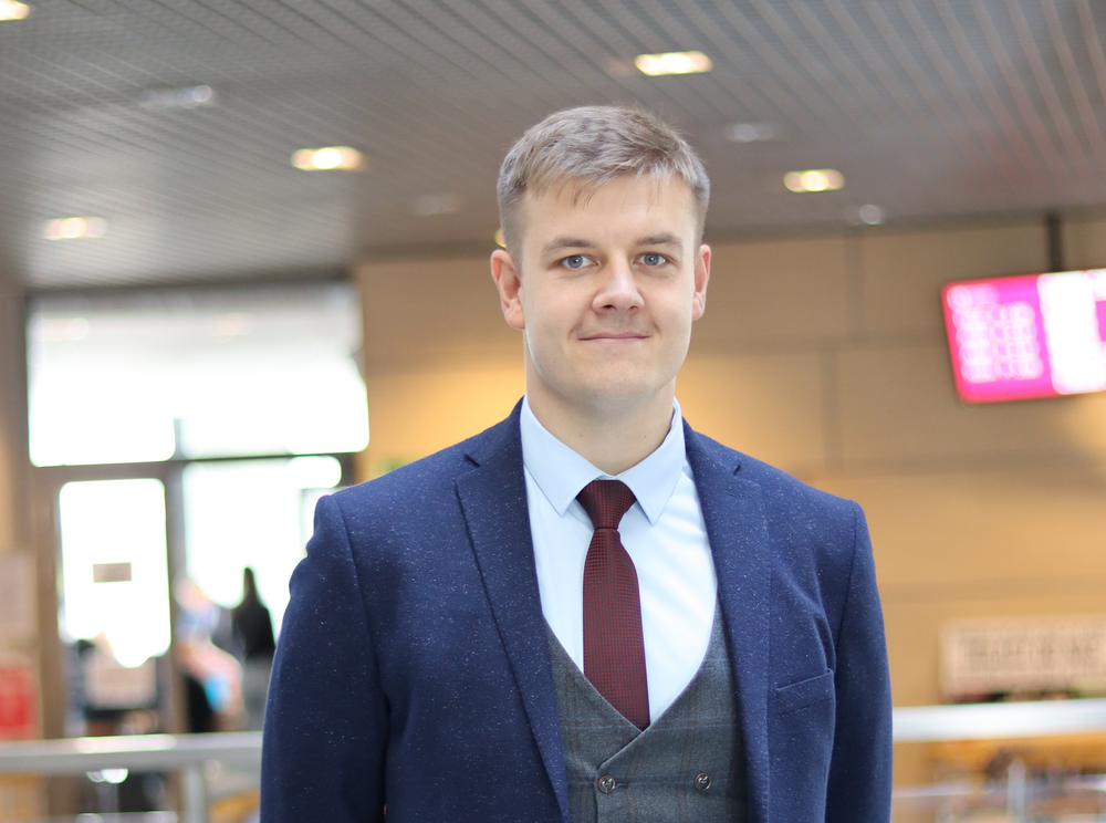 a portrait photo of D Jakub Stępień 