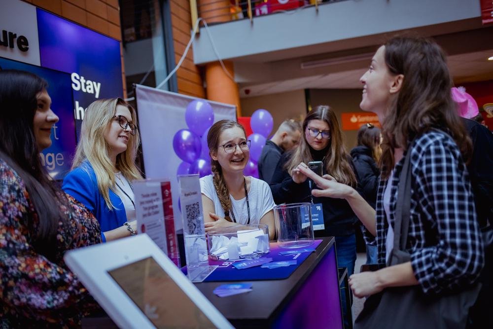 participants of the 18th edition of the Job Fair at the University of Lodz