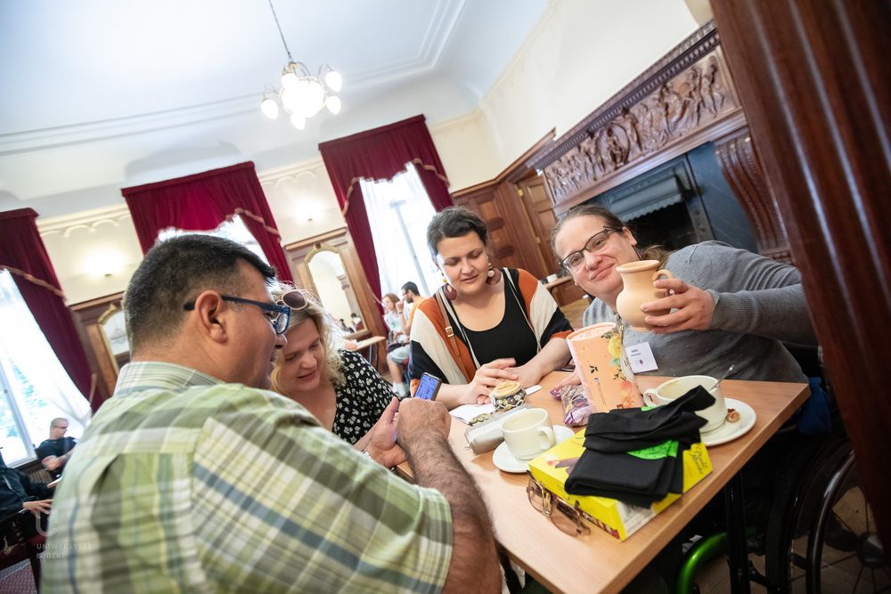 conversations during the Living Library