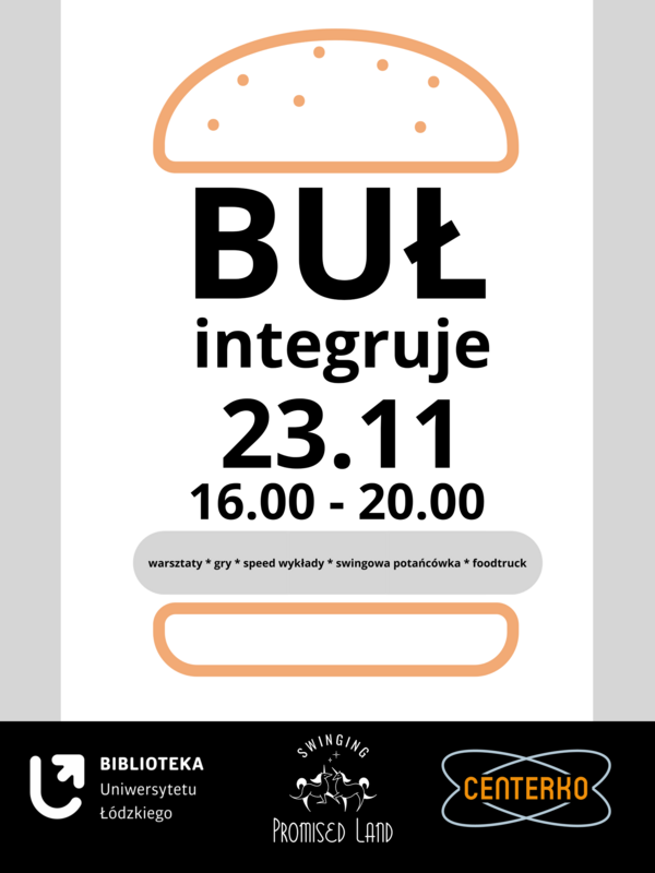 BUŁ integruje – plakat BUŁ integruje – plakat
