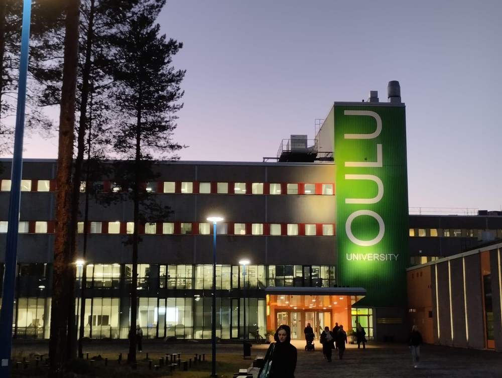 building of the University in Oulu