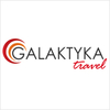 Logo biura turystycznego Galaktyka Travel/Logo of the Galaktyka Travel tourist office