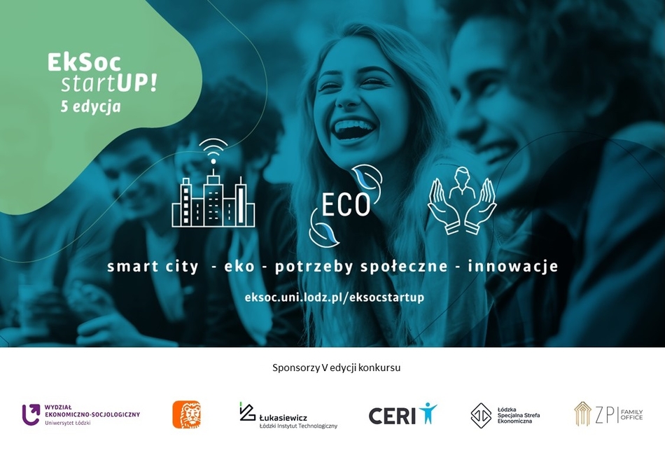 A banner of the EkSoc Startup competition