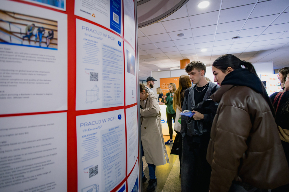 participants of the 18th edition of the Job Fair at the University of Lodz