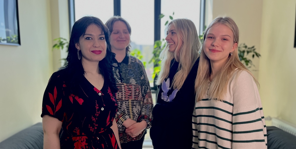 Students - organisers of the concert 