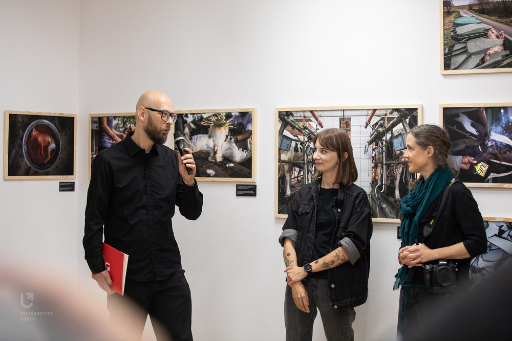 Maciej Andrzejewski, curator of the exhibition