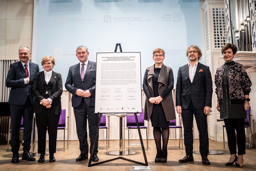 Rectors of the largest universities in Lodz