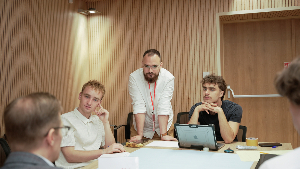 The event participants during the final of Ideathon